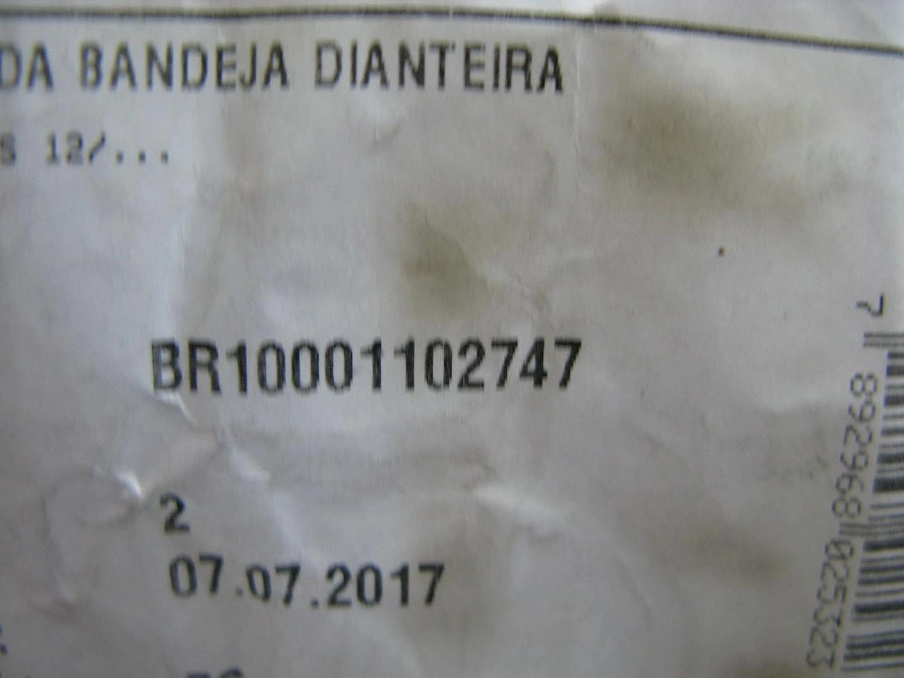 BUCHA DIANTEIRA BANDEJA DIANTEIRA HYUNDAI HB20 2013/ - PICANTO 2006/ - SUSPENSÃO DIANTEIRA